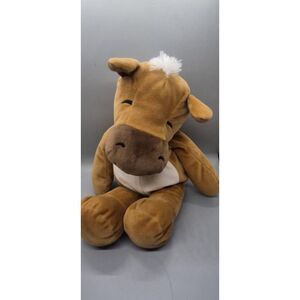 Manhattan Toy Company Huggables Hugo Horse Plush 14" Stuffed Animal 2015 Lovey